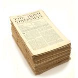 The Irish Statesman, weekly newspaper, 1920-1929: 1920 (4 issues); 1924 (38); 1925 (18); 1926 (