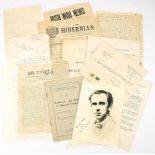 Archive of material relating to Paddy D'Arcy, 1916 Rising and War of Independence veteran.