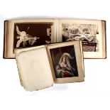 A 19th century Album of continental and North American photographic views. Large 4to with 40