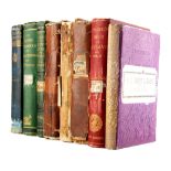 Royal Irish Constabulary library, eight volumes ex-libris RIC Depot Library, Hutton, AW. Young's