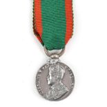 Royal Irish Constabulary and Dublin Metropolitan Police, Visit to Ireland 1911 Medal miniature.
