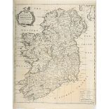 1744 A Map of the Kingdom of Ireland, by Richard W Seale. From ye. latest & best Observations, for