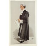 After Sir Leslie Matthew 'Spy' Ward (British 1851-1922) a collection of four framed Vanity Fair