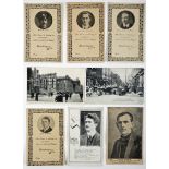 Postcards. 1916 Rising, fourteen cards featuring the leaders of the Rising, the aftermath, etc.