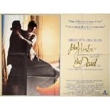 Cinema poster. The Dead, 1987, Anjelica Huston, Donal McCann, Dan O'Herlihy. John Huston film set in