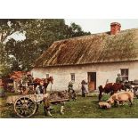 Album of Wicklow views in colour. Includes seven 9" x 6½" (23 x 16cm) photochrom prints by Detroit