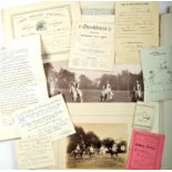 Maude family scrapbook. A late 19th and early 20th century scrap book compiled by a member of the