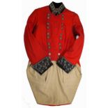 Irish County Lord Lieutenant's 1908 pattern, dress uniform coatee, the collar and cuffs