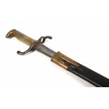 'Howth Mauser bayonet. M1871 sword bayonet for use with the 11 mm M1871 Mauser rifle, as imported in