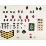 Royal Ulster Constabulary 1923-2001, a collection of badges and insignia, including two 1923-24