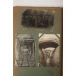 Great War 1914-18 Imperial German postcard album. Collection of approximately 230 postcards,