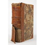 Anonymous. Last of the O'Mahony's, London, 1843, three volumes bound as one, thick 8vo, quarter calf