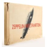 Cigarette card album Zeppelin-Weltfahrten, a complete 1932 album of 269 Graf Zepplin cards.