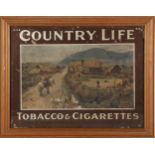 Country Life Tobacco & Cigarettes, show card 'Galway Gossip', after a painting by Sir E.A.