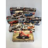 Seven various Lego Speed Champions sets including McLaren Senna 75892, Ferrari F40 75890, Ford