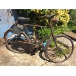 A vintage Sunbeam gent's cycle for restoration