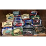 Approx. 50 various die cast models including Days Gone, Lledo, Matchbox Models of Yesteryear,