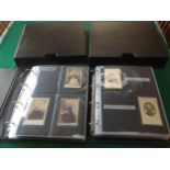 More than 180 fascinating collectables in two immaculately-presented albums in box protectors '