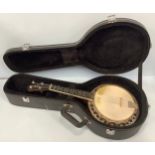 A Vintage 'Alan Randall' banjo-ukulele, 22," the same model as used by, 'George Formby,' , Walnut