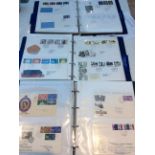 A collection of approximately 537 Great Britain FDC's, dates ranging from 1960-2013 in 7x ring