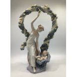 A large Lladro porcelain figure, 'Rebirth' number '06571', the third in the Inspiration Millennium