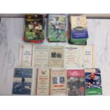 Football Interest: A quantity of England International home programmes, 1946-1980s including