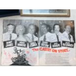 A 'Carry On London,' Victoria Palace Theatre programme signed by Sid James, Barbara Windsor, Kenneth