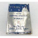 Football Interest: FA Cup Final Programme, Wembley 1935, Sheffield Wednesday v West Bromwich Albion,