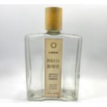 A large factice (dummy/display) glass perfume bottle by Caron of Pour Un Homme Les Plus Belles