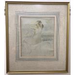 After Pierre-Auguste Renoir (1841-1919) Colour lithograph entitled 'After The Bath', verso inscribed