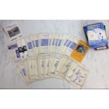 Approximately 100 Hudderfield Town FC home programmes, 1950-60s-70s, together with a quantity of