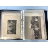 A folder containing approximately 70 engravings depicting areas around Sussex including Brighton,