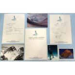 Mount Everest Autographs & Ephemera: Signed Everest Postcard, 40th Anniversary of the First