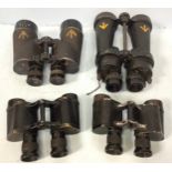 A pair of 6E/471 binoculars together with a pair of Kershaw Bino Prism Mark II binoculars serial no.