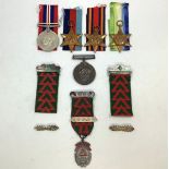 A LSGC medal (lacking ribbon), to J99750 W.F.G. Bailey P.O. HMS Hood, together with WW2 medals,