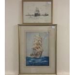 William Minshall Birchall (1884 - 1941) 'In the legs of the Sailing Ships', signed, titled and dated