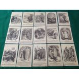Approximately 78 military art postcards, comprising 25 of the popular Harry Payne Tuck's oilette