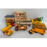 Six various Dinky boxed models including Articulated lorry no. 921, Big Bedford lorry no. 922,