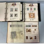 Three albums of ERII Royal interest stamps and first day covers including an album of mint unmounted