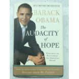 Barack Obama signed book, 'The Audacity of Hope,' First Edition, Crown Publishers, New York, 2006,