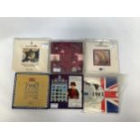 Six United Kingdom Brilliant Uncirculated Coin Collection sets ranging from 1989 - 1994, in original