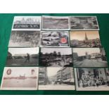 Some 22 'golden age' postcards of Bristol and surrounds and 15 printed cards published by WH Smith &