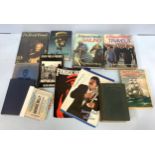A small quantity of autographed books and concert tickets including Maurice Chevalier, Joe Pasquale,