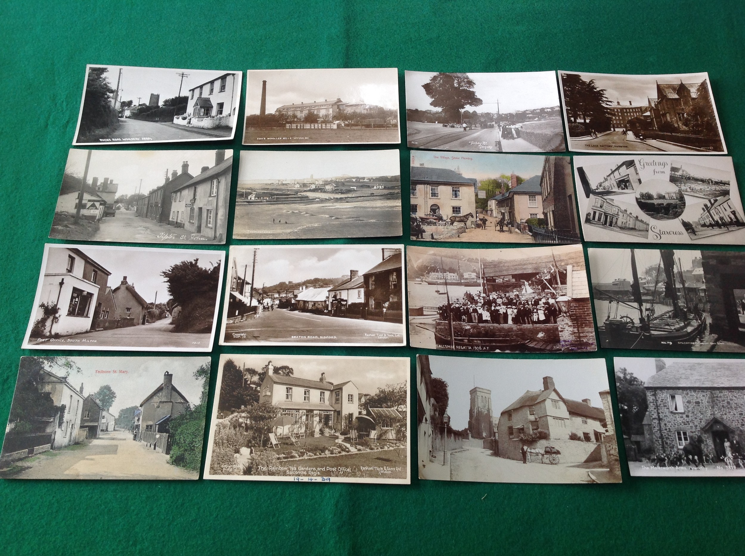 Approximately 150 cards of Devon ' all standard-size and, whilst there are various sea views,