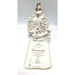 A Royal Doulton porcelain 'Cinderella', the first in the Fairytale Princesses collection sculpted by