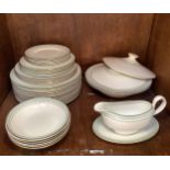 A Royal Doulton Berkshire pattern part dinner set (Section 23)