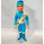 A Thunderbirds individually hand crafted model figure of Virgil Tracy with posable arms, by
