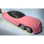 A large Lady Penelope Fab 1 car prototype used in the production of Thunderbirds, 185cm long with
