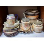 A quantity of assorted Carlton Ware Blush ivory items including ginger jars, plates, various bowls