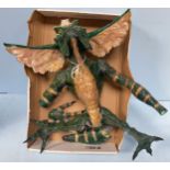 A large composite model of Gremlins 'Stripe', 60cm high, loose limbs need to be re-attached